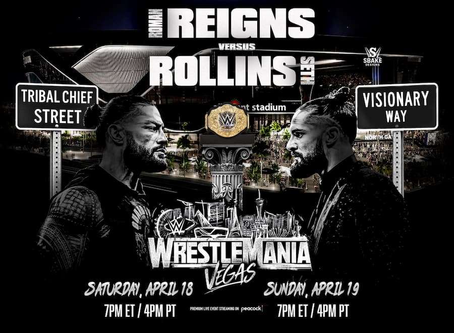 罗曼·雷恩斯(Roman Reigns)和赛斯·罗林斯(Seth Rollins)在明年 4 月的《摔角狂热大赛42》(WrestleMania 42)