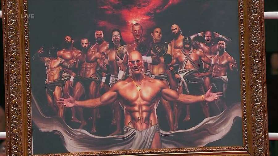 多恩·卡利斯家族(Don Callis Family)的“缺席”油画