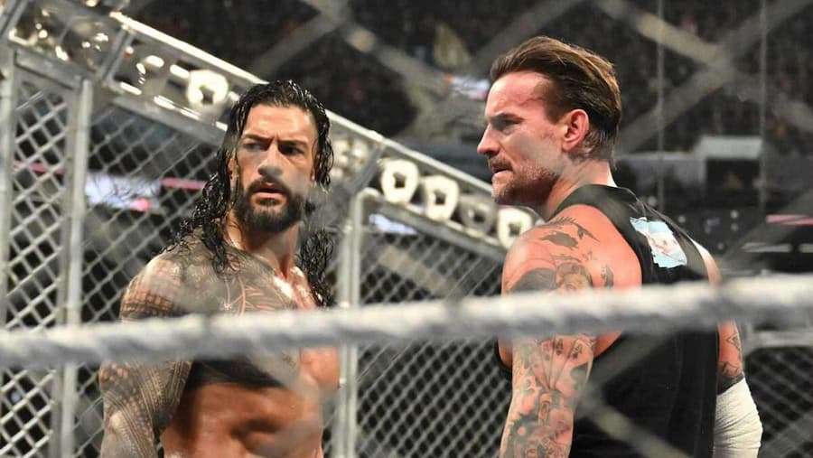 罗曼·雷恩斯(Roman Reigns) 对战 CM朋克(CM Punk)!