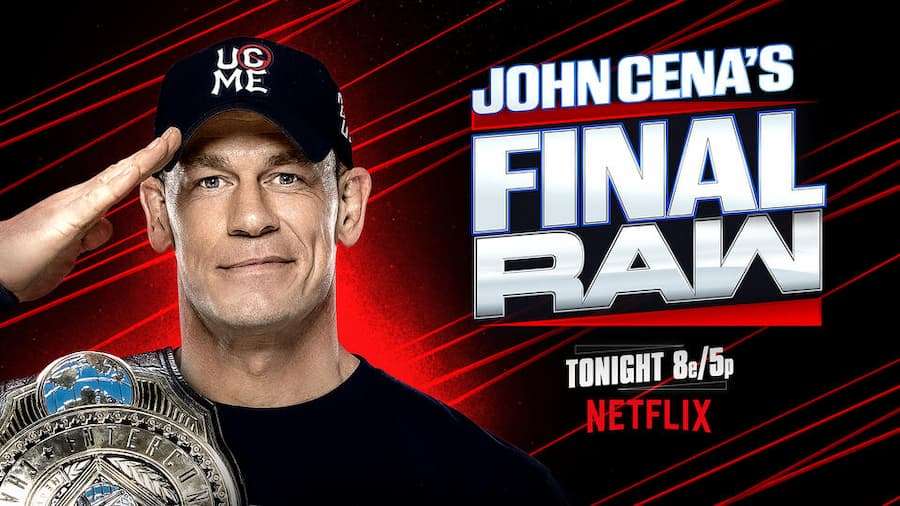 【已更新】WWE RAW第1695期：约翰·塞纳在他最后一次RAW亮相中拉开比赛序幕