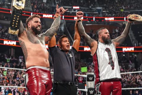 【已更新】WWE RAW第1701期：乌索兄弟重返巅峰