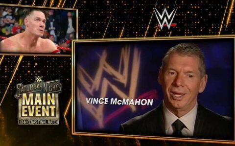 温馨一刻：文斯·麦克曼（Vince McMahon）“突然”回归 WWE 荧幕，约翰·塞纳（John Cena）报以欣慰一笑