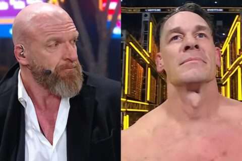 约翰塞纳告别赛结局引众怒！现场高喊“AEW”？王大锤回应：这是为了“商业传统”！