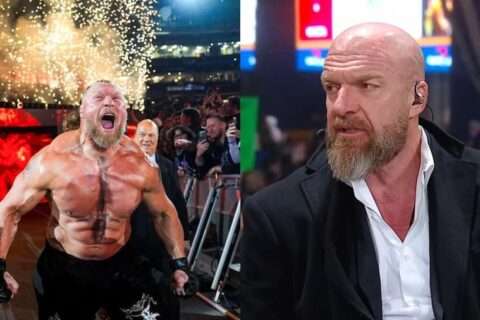 2026 传闻成真？王大锤（Triple H）或泄露布洛克·莱斯纳（Brock Lesnar）退役赛的潜在对手！