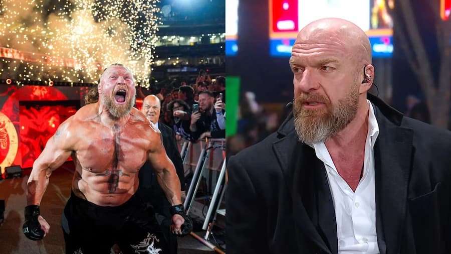王大锤(Triple H)或泄露布洛克·莱斯纳(Brock Lesnar)