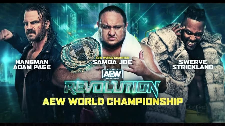 萨摩亚·乔（Samoa Joe）、“刽子手”亚当·佩奇（Hangman Adam Page）以及斯威夫·斯特里克兰（Swerve Strickland）