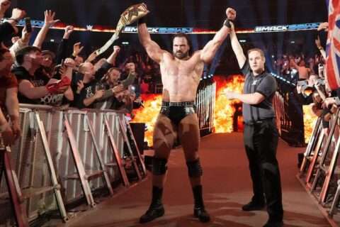 【已更新】WWE SmackDown第1377期：德鲁麦金泰尔夺得冠军腰带击败科迪罗兹