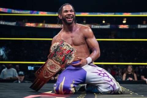 WWE 传奇组合哈迪兄弟公开称赞 21 岁的英国摔角手莱昂·斯莱特是“行业的未来”。