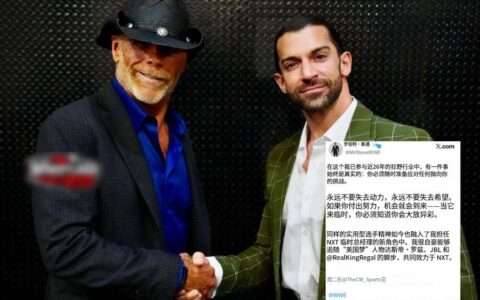 禁忌之门大开？NXT新任掌权者放话：全行业精英随时来敲门！