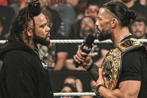 WWE Raw 4月27日战报：雅各布·法图（Jacob Fatu）锁晕罗曼完成转反，爆裂震撼主战赛正式敲定