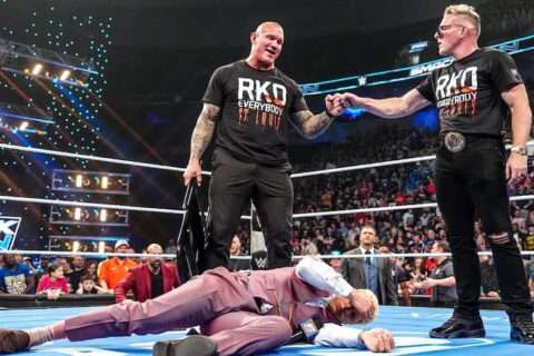 【已更新】WWE SmackDown第1389期：帕特麦卡菲强行入局兰迪奥顿剧情，攻击了科迪罗兹