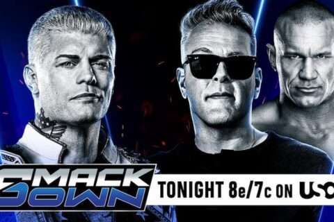 【已更新】WWE SmackDown第1390期：帕特麦卡菲伙同兰迪奥顿打翻科迪罗兹和杰利罗尔