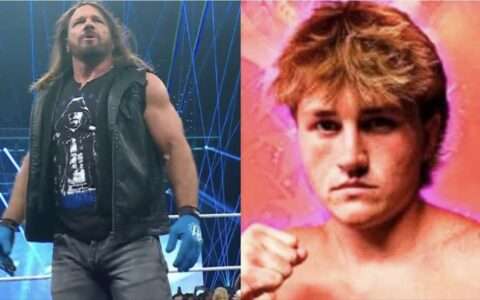 AJ Styles之子正式出道！“现象级大师”亲自压阵，摔角世家迎来新篇章