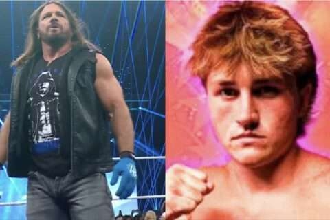 AJ Styles之子正式出道！“现象级大师”亲自压阵，摔角世家迎来新篇章