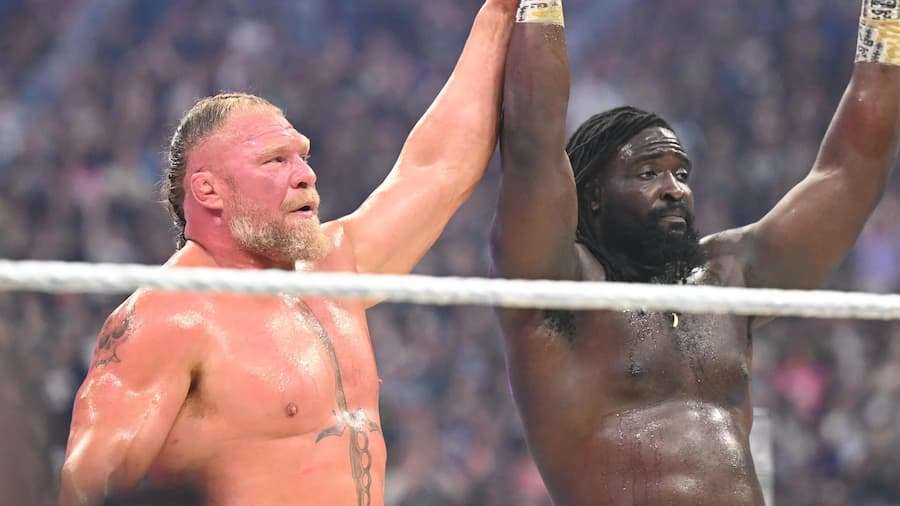 奥巴·费米(Oba Femi)与布洛克·莱斯纳(Brock Lesnar)